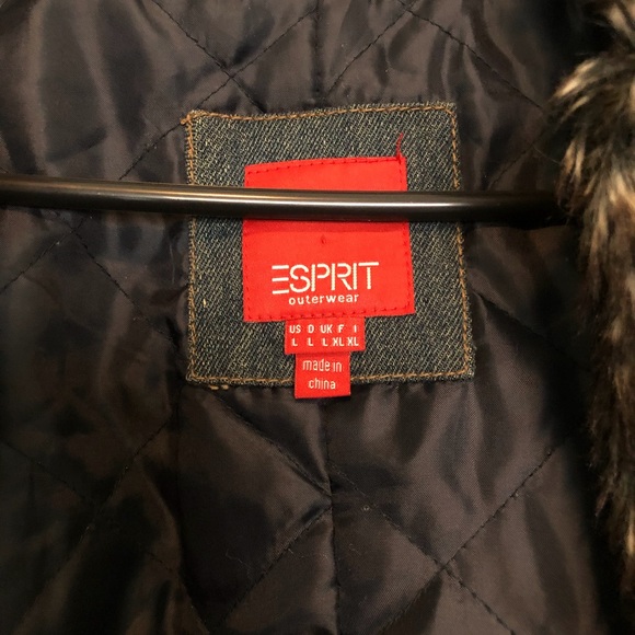 Esprit Jean Jacket Large - Picture 4 of 5